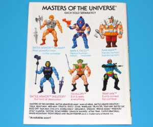 MOTU HE-MAN MASTERS OF THE UNIVERSE MINI COMIC SPIKOR STRIKES HONG KONG 1984 MATTEL