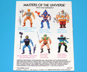 MOTU HE-MAN MASTERS OF THE UNIVERSE MINI COMIC STENCH OF EVIL MALAYSIA 1984 MATTEL