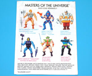 MOTU HE-MAN MASTERS OF THE UNIVERSE MINI COMIC STENCH OF EVIL MALAYSIA 1984 MATTEL