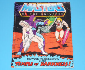 MOTU HE-MAN MASTERS OF THE UNIVERSE MINI COMIC TEMPLE OF DARKNESS MALAYSIA 1983 MATTEL