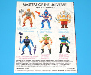 MOTU HE-MAN MASTERS OF THE UNIVERSE MINI COMIC TEMPLE OF DARKNESS TAIWAN 1983 MATTEL