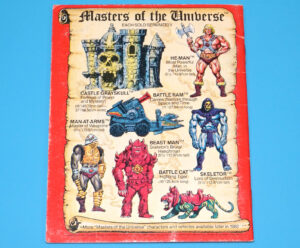 MOTU HE-MAN MASTERS OF THE UNIVERSE MINI COMIC VENGEANCE OF SKELETOR USA PROMO 1981 MATTEL
