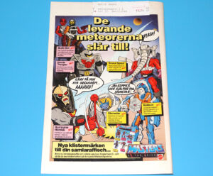 MOTU HE-MAN MASTERS OF THE UNIVERSE MAGAZINE ADVERT 1980s SCANDITOY SWEDEN MATTEL