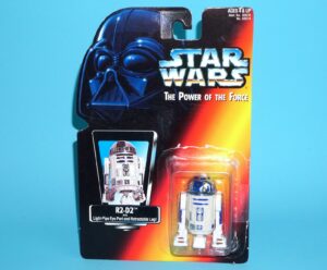 STAR WARS POTF2 R2-D2 MOC US CARD 1995 KENNER