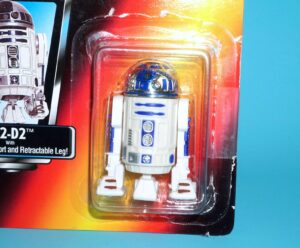 STAR WARS POTF2 R2-D2 MOC US CARD 1995 KENNER