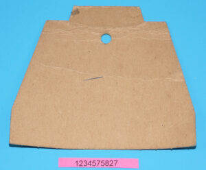 MOTU HE-MAN MASTERS OF THE UNIVERSE ORIGINAL SPARE PART GRAYSKULL CARDBOARD INSERT CONSOLE 1981 MATTEL