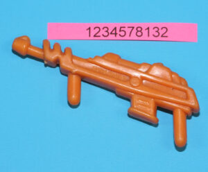 MOTU HE-MAN MASTERS OF THE UNIVERSE ORIGINAL SPARE PART WEBSTOR RIFLE GUN HONG KONG 1984 MATTEL