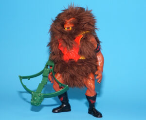 MOTU HE-MAN MASTERS OF THE UNIVERSE GRIZZLOR 100% COMPLETE TAIWAN COO MATTEL