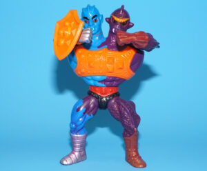 MOTU HE-MAN MASTERS OF THE UNIVERSE TWO-BAD ROUND BACK 100% COMPLETE MATTEL