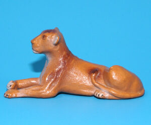 MODEL FIGURES ZOO SERIES LIONESS 1:32 SCALE 1955 REISLER DENMARK TIMPO BRITAINS ELASTOLIN