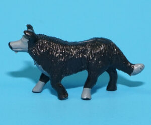 MODEL FIGURES FARM SERIES DOG 1:32 SCALE 1960 REISLER DENMARK TIMPO BRITAINS ELASTOLIN