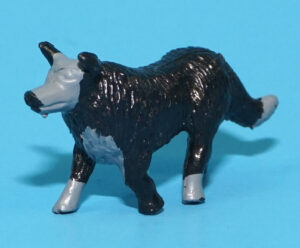 MODEL FIGURES FARM SERIES DOG 1:32 SCALE 1960 REISLER DENMARK TIMPO BRITAINS ELASTOLIN