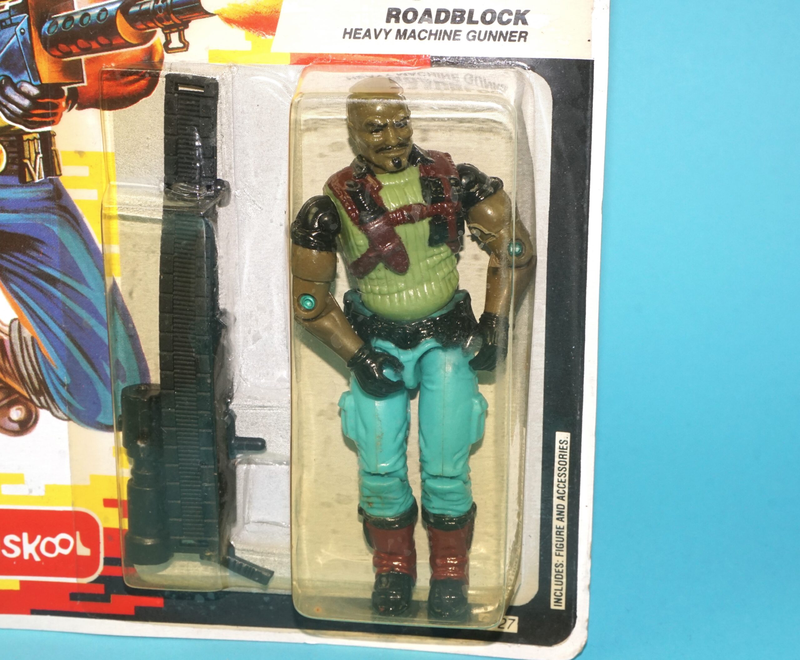 1992 GI JOE ROADBLOCK v4 MOC MOSC 1996 FUNSKOOL INDIA - Image 2