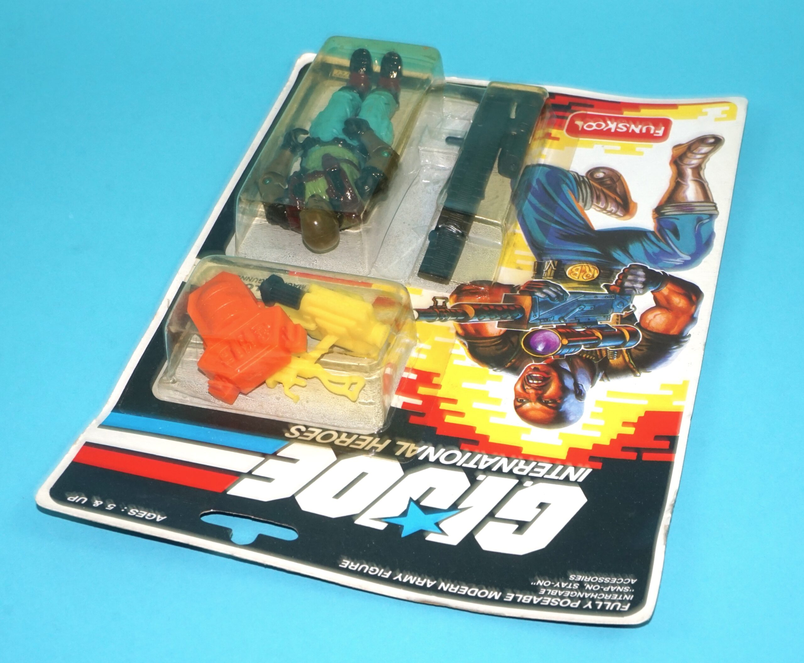 1992 GI JOE ROADBLOCK v4 MOC MOSC 1996 FUNSKOOL INDIA - Image 4