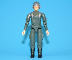 1982 GI JOE HAWK v1 STRAIGHT ARMS 100% COMPLETE C8+ HASBRO