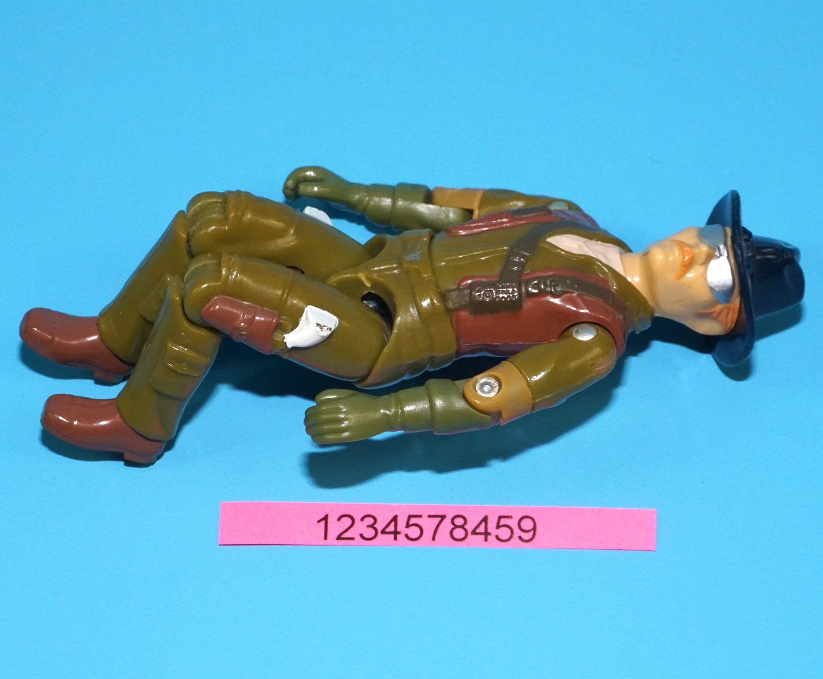 1983 GI JOE WILD BILL v1 DRAGONFLY PILOT 100% COMPLETE C8 HASBRO - Image 5