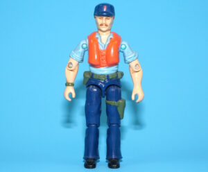 1984 GI JOE CUTTER v1 KILLER WHALE DRIVER 100% COMPLETE C9 HASBRO