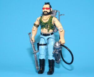 1985 GI JOE RIPPER v1 100% COMPLETE C8+ HASBRO