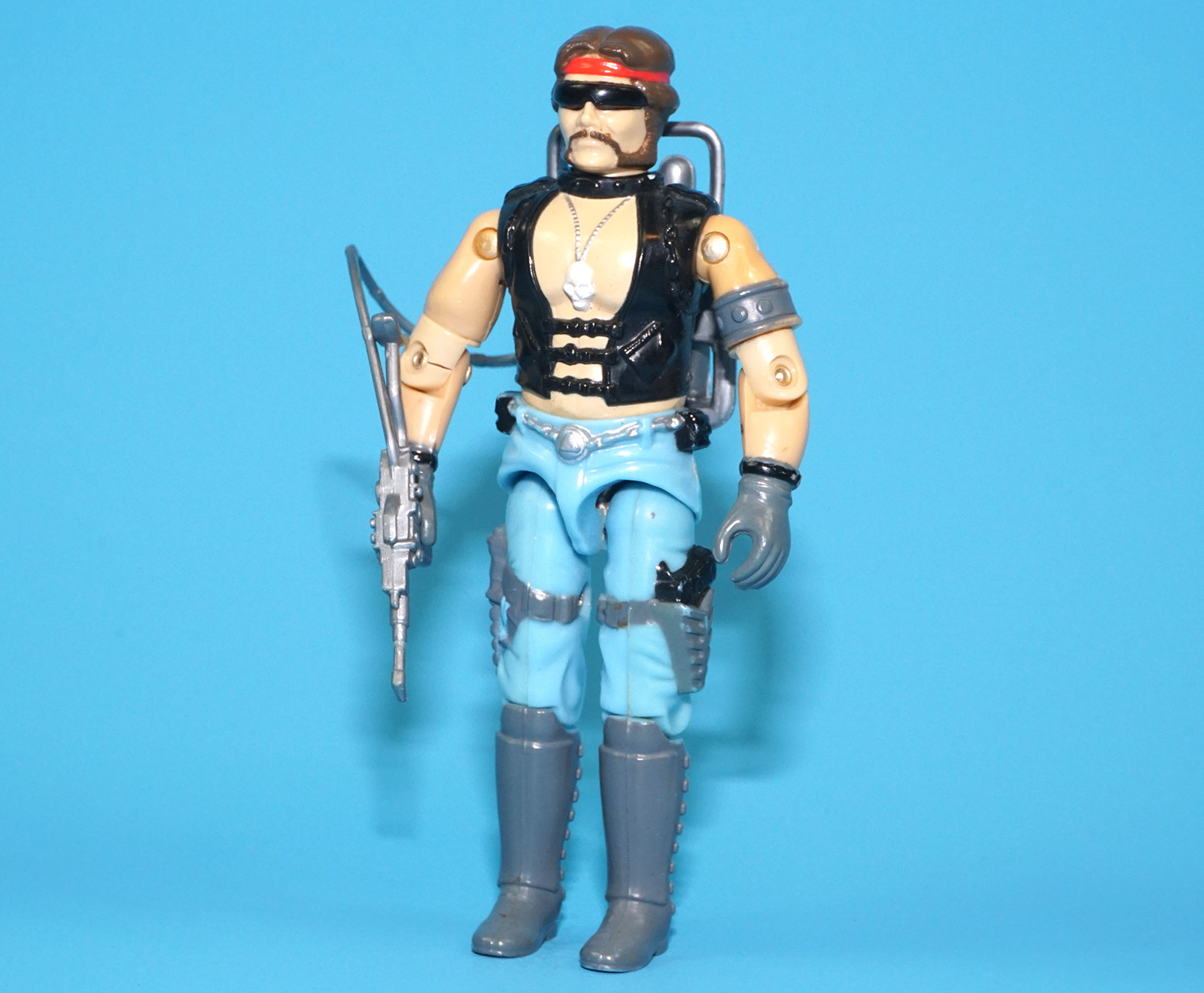 1985 GI JOE TORCH v1 100% COMPLETE C9 HASBRO - Image 2