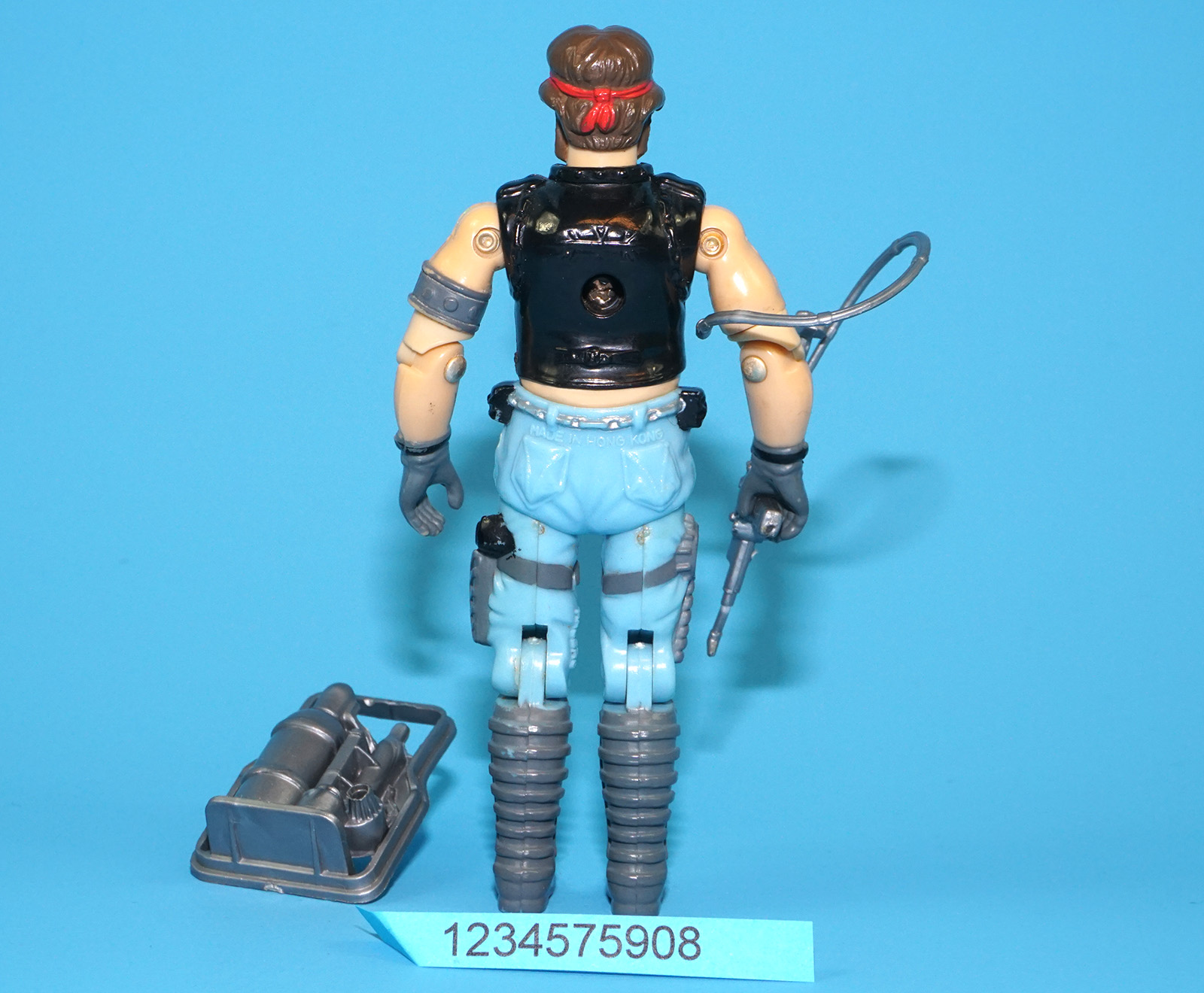 1985 GI JOE TORCH v1 100% COMPLETE C9 HASBRO - Image 4