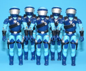 1986 GI JOE MOTOR-VIPER v1 COBRA STUN DRIVER ARMY BUILDER LOT (5) HASBRO