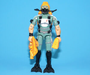 1986 GI JOE WET-SUIT v1 100% COMPLETE C8+ HASBRO