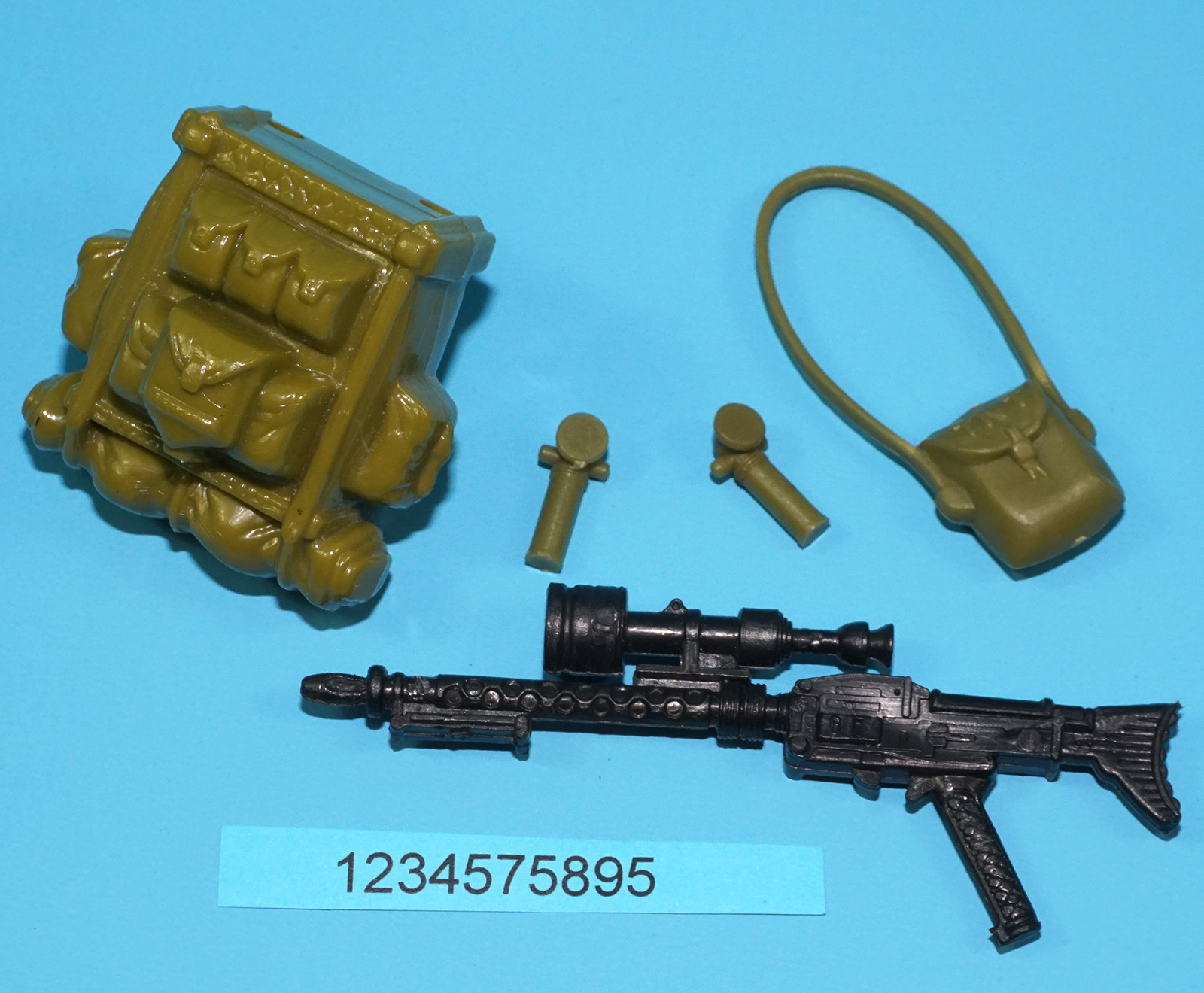 1987 GI JOE TUNNEL RAT v1 100% COMPLETE C9 HASBRO - Image 5