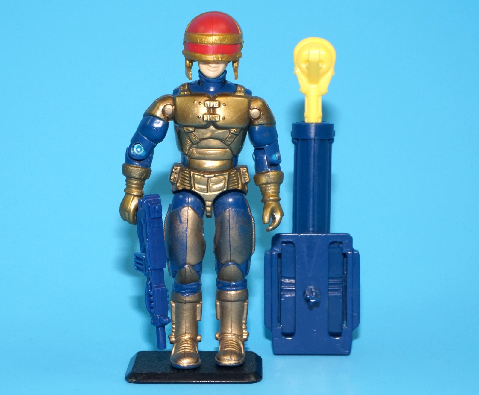 1992 GI JOE BARRICADE v1 100% COMPLETE C8 HASBRO