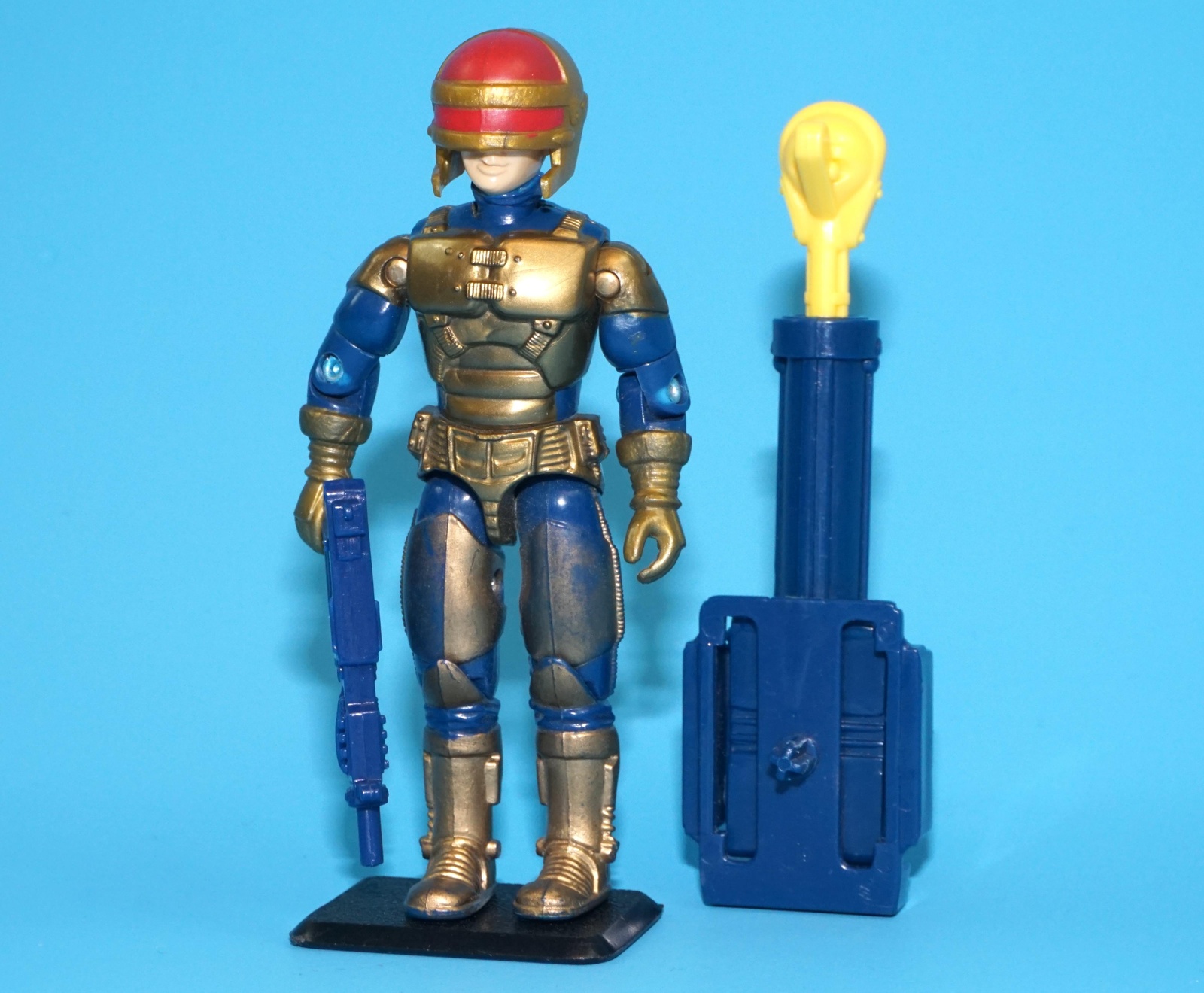 1992 GI JOE BARRICADE v1 100% COMPLETE C8 HASBRO - Image 2