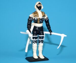 1992 GI JOE NINJA FORCE STORM SHADOW v3 100% COMPLETE C9 HASBRO