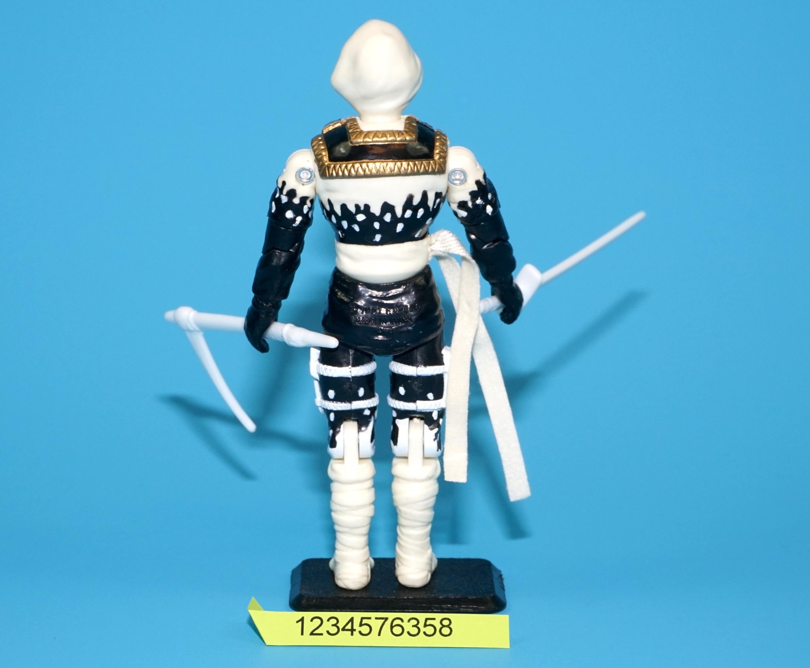 1992 GI JOE NINJA FORCE STORM SHADOW v3 100% COMPLETE C9 HASBRO - Image 3