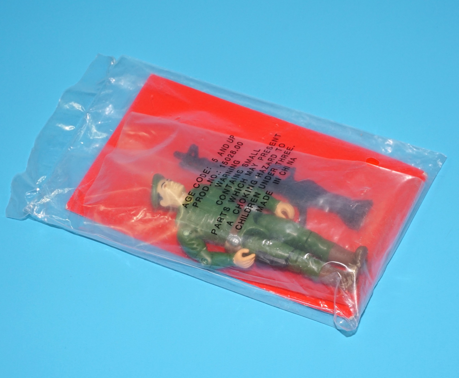 1994 GI JOE G.I. JOE v1 JOSEPH COLTON MAIL AWAY MISB SEALED BAG RED BACK FILE CARD HASBRO - Image 3