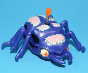 PLOTTER POWER FORCES SPACE ALIEN BEETLE BUG WIND UP TOY FIGURE 1994 NEW RAY TOYS WORKS!