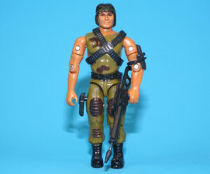 AMERICAN DEFENSE U.S. FORCES BRUSHFIRE 100% COMPLETE 1986 REMCO GI JOE KO A-TEAM