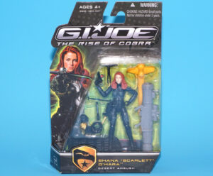 2009 GI JOE ROC SHANA SCARLETT O’HARA v11 DESERT AMBUSH MOC MOSC US CARD HASBRO
