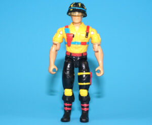 UNIFIGHTERS MARINE COMBAT CHOPPER SQUADRON MAJOR RIP POWERS 1992 GALOOB GI JOE KO