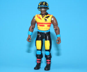 UNIFIGHTERS MARINE COMBAT CHOPPER SQUADRON SGT STORM STEVENS 1992 GALOOB GI JOE KO