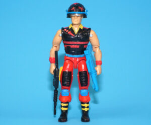 UNIFIGHTERS ARMY BATTLE TANK SQUADRON PFC GUNNER JONES 1992 GALOOB GI JOE KO