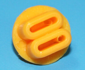 THE CORPS! ORIGINAL SPARE PART TOXIC WASTER v2 NOZZLE 1992 LANARD GI JOE