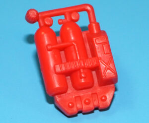 THE CORPS! ORIGINAL SPARE PART GASMAN v1.5 BACKPACK 1992 LANARD GI JOE