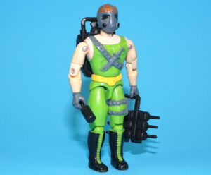 THE CORPS! GASMAN v1 100% COMPLETE 1986 LANARD GI JOE