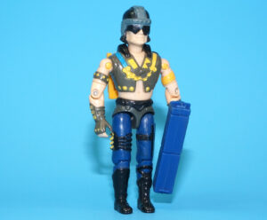 THE CORPS! CROWBAR v1 100% COMPLETE 1986 LANARD GI JOE