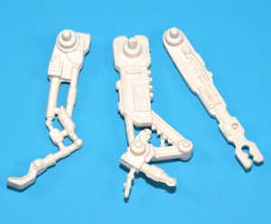 STAR WARS ORIGINAL SPARE PART DROID FACTORY ARMS SCOOP DRILL & PINCER CLAW ARM 1978 KENNER