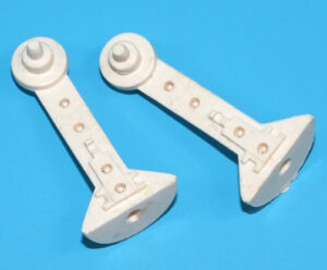 STAR WARS ORIGINAL SPARE PART DROID FACTORY R2-D2 ALTERNATE LEGS (L+R) 1978 KENNER