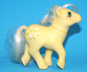 MLP MY LITTLE PONY G1 POSEY HONG KONG COO 1984 HASBRO