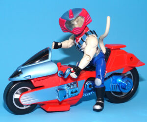 BIKER MICE FROM MARS CHROMOTANIUM BIKE GIFT SET VINNIE’S RADICAL ROCKET SLED 100% COMPLETE 1994 GALOOB