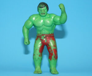 MARVEL HULK RUBBER TOY FIGURE 1976 F.LLI RESTUCCIA