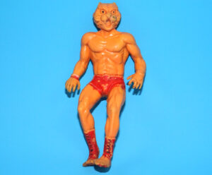 DC COMICS TIGER MAN UOMO TIGRE RUBBER TOY FIGURE 1976 F.LLI RESTUCCIA