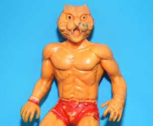 DC COMICS TIGER MAN UOMO TIGRE RUBBER TOY FIGURE 1976 F.LLI RESTUCCIA