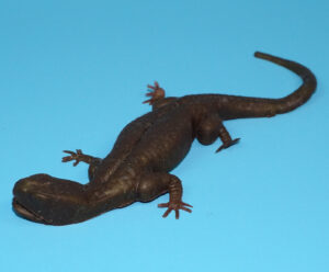 CREEPY CRAWLIES RUBBER JIGGLER TOY LIZARD GECKO 1960s CHINA UGLIES